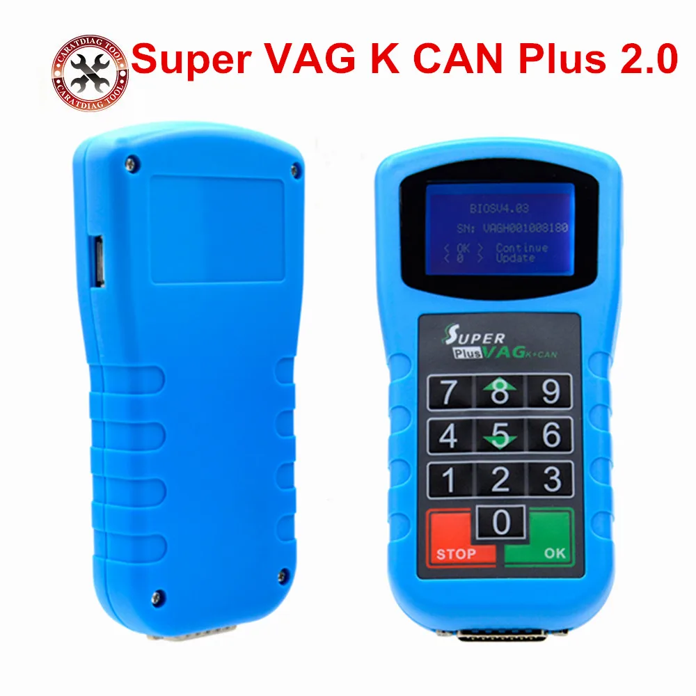 Автомобильный диагностический инструмент Super VAG K CAN Plus 2 0 OBD2 считыватель