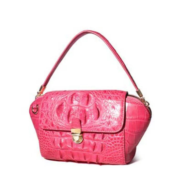 

yuanyu new crocodile female Genuine crocodile leather Siam crocodile Female bag handbag female Single shoulder bag