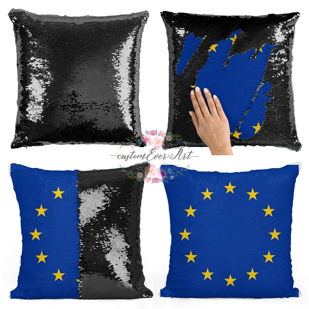 Европейский союз персонализированные пользовательские изображения накидка для