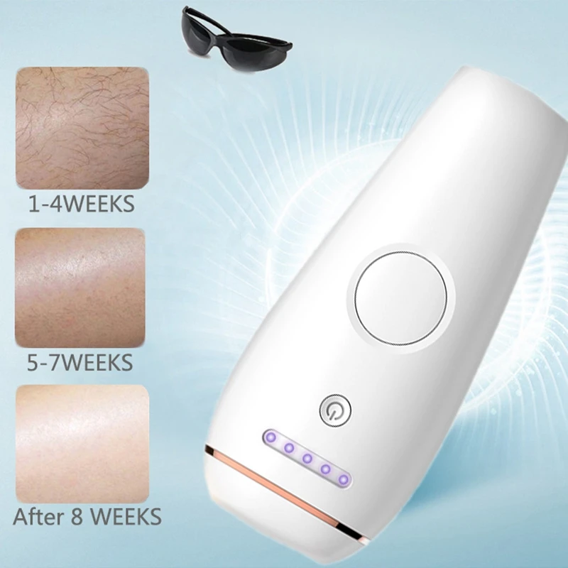 

IPL Hair Removal Epilator Permanent Hair Removal Machine Face Body Electric Epilator 300000 Flashes