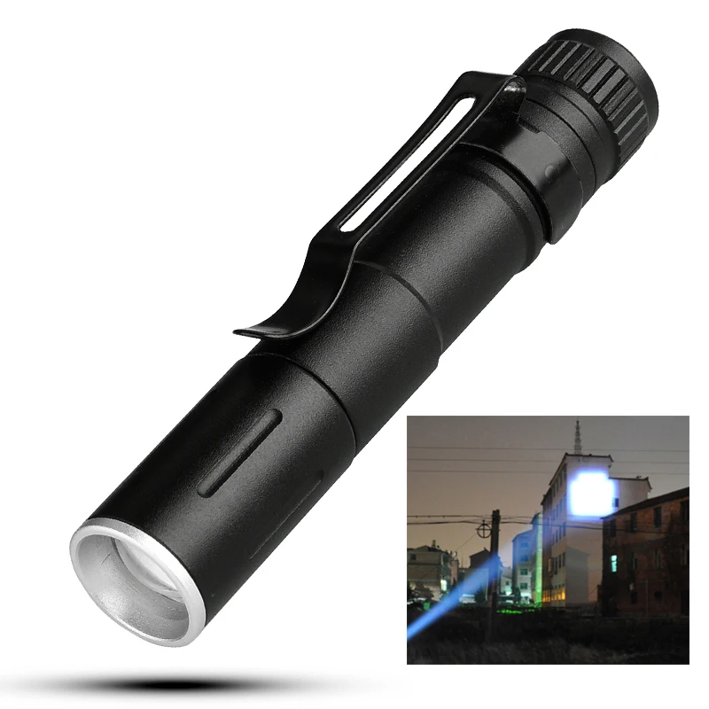 

Mini Bulbs LED Flashlight ZOOM 7W Q5 1000LM Waterproof Torch LED Zoomable Lanterna AAA Battery Led for Camping Emergency LED