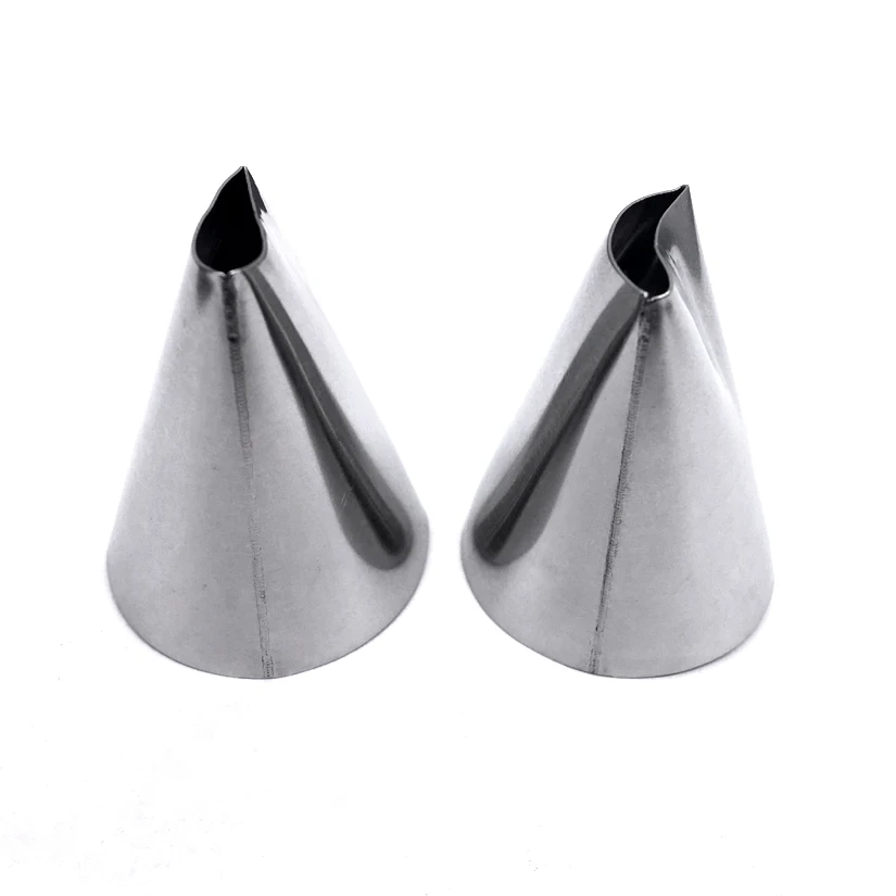 1 шт. большой лепесток розы нержавеющая сталь Кондитерская насадка украшения
