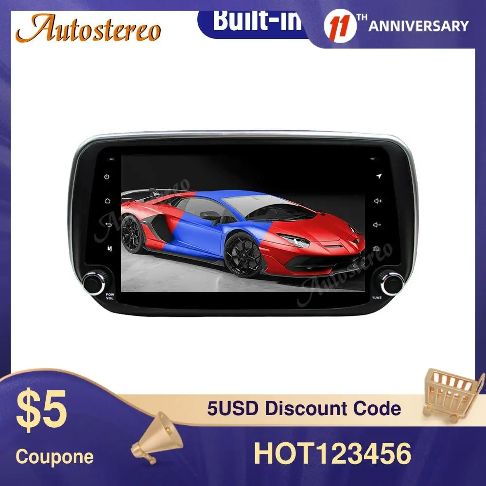 

For Hyundai IX45 Santa Fe 2018-2021 Android 10.0 Multimedia Player Car GPS Navigation Head Unit Radio Tape Recorder Auto Stereo