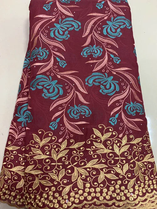 2019 последнее поступление хлопчатобумажная швейцарская вуаль в африканском