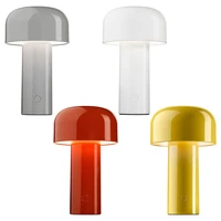 mushroom lamp 1800 mah creative nightlight for nightstand bedside bar hotel bedroom