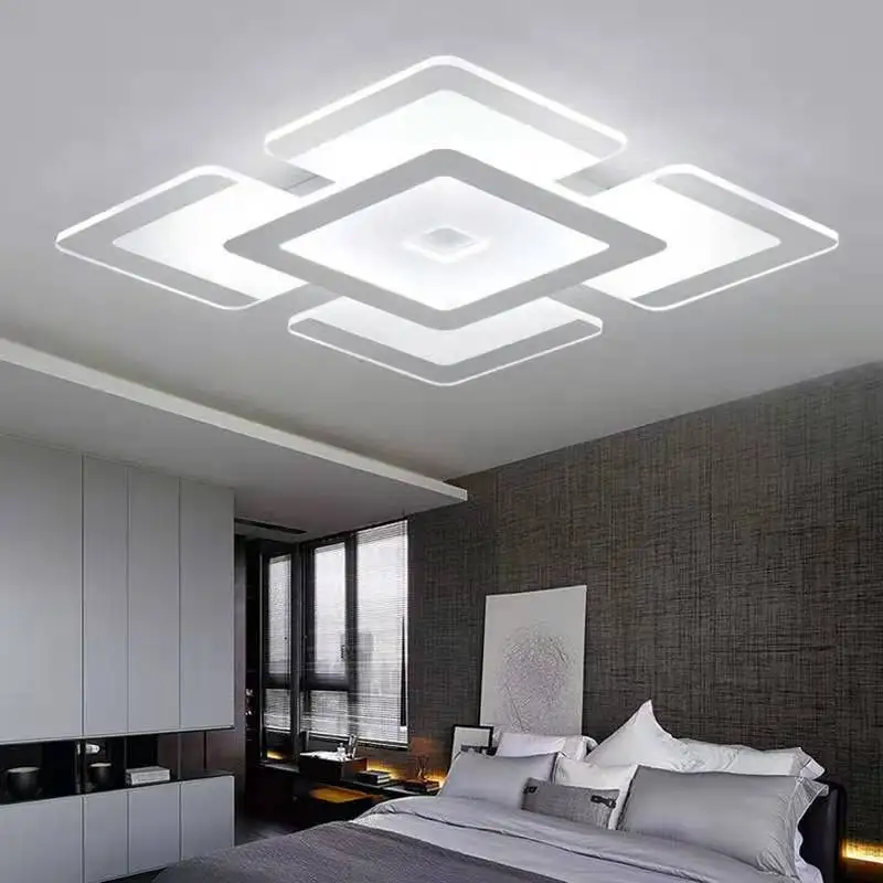 

modern led ceiling light cafe hotel living room bedroom AC85-265V lighting light luminaria