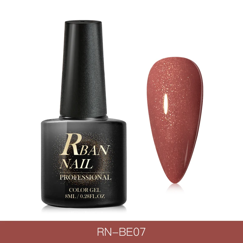 RBAN NAIL 8 мл голографический гель для ногтей с блестками лак долговечный впитывающий УФ светодиодный гель Dreamland лак для ногтей маникюрные инструменты - Цвет: S08373
