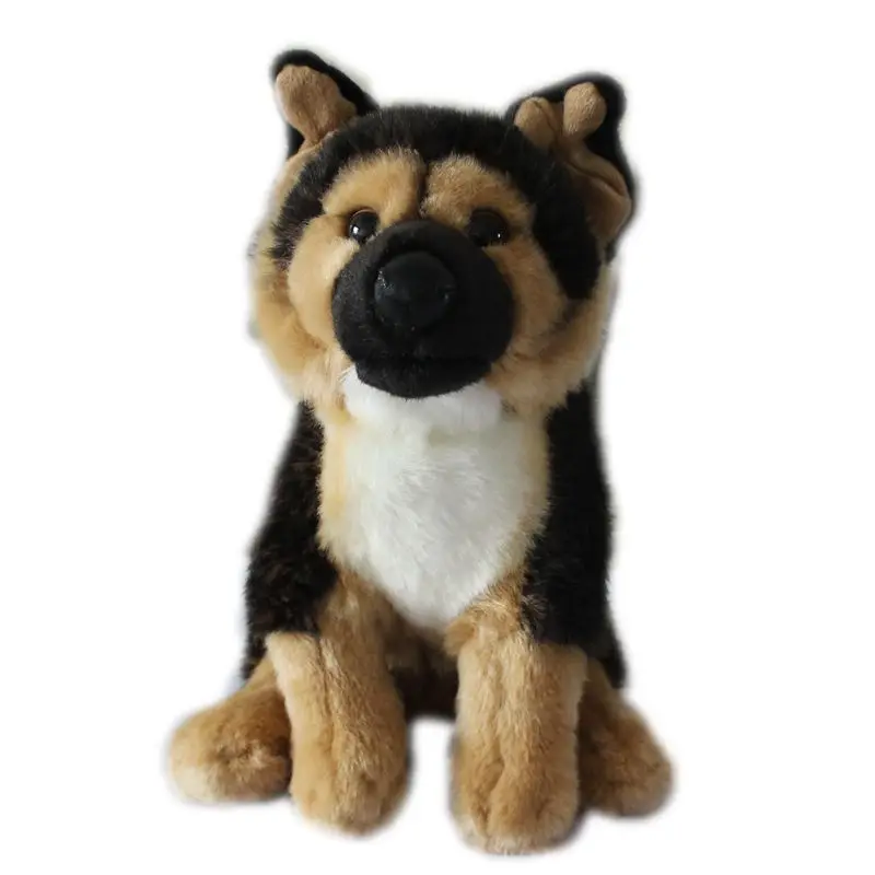 

25CM German Black Backed Shepherd Dog Plush