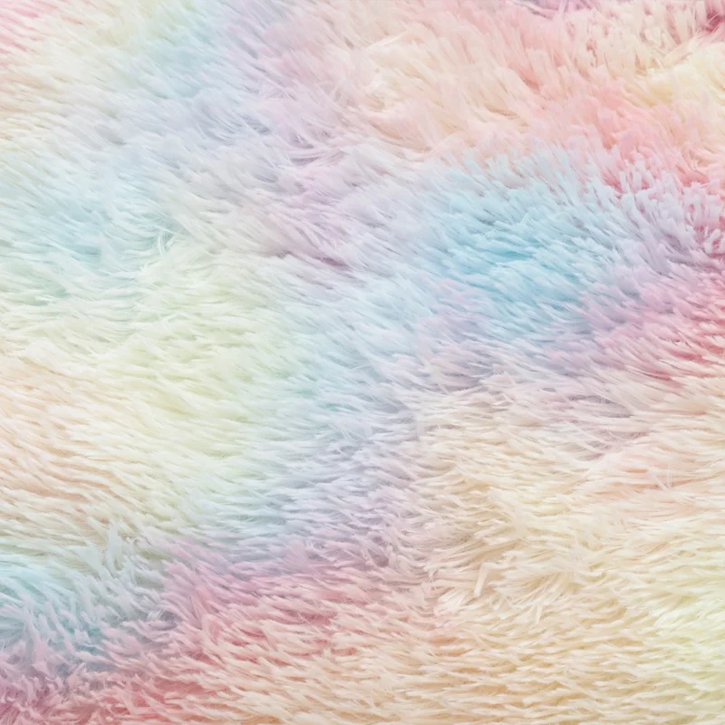 Круглые плюшевые ковер ворсистый пушистый коврики для гостиной спальни