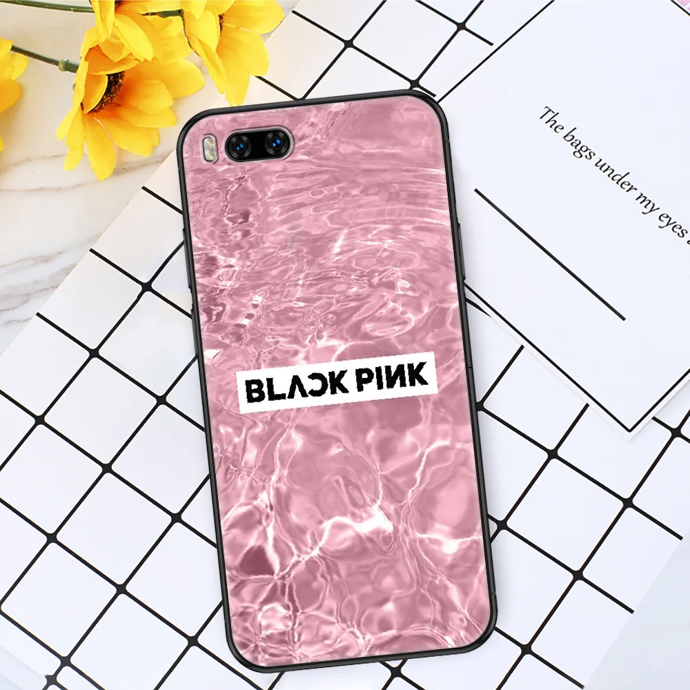 

Kpop BLACKPINKS Lisa Phone case For Xiaomi Mi Max Note 3 A2 A3 8 9 9T 10 Lite Pro Ultra black silicone back painting bumper tpu