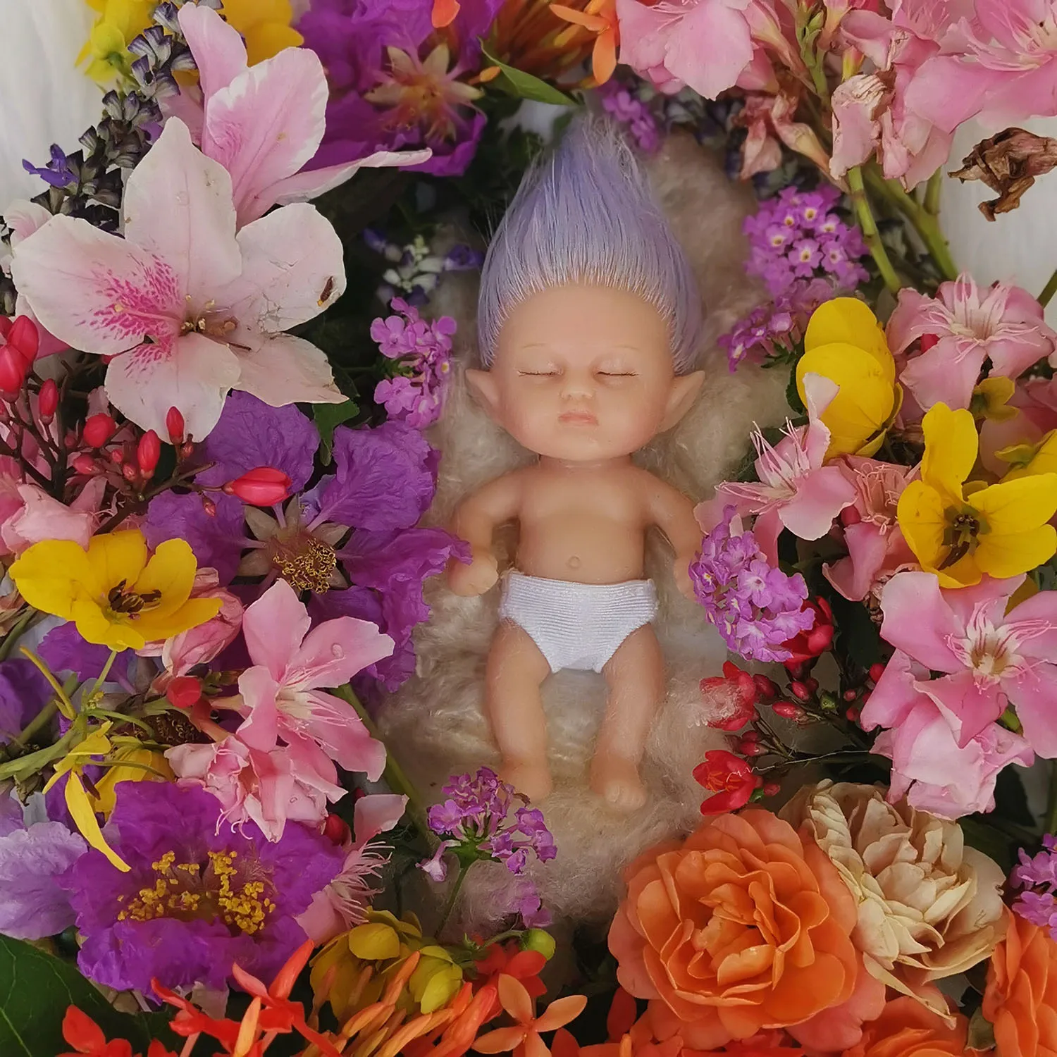 Кукла авани 4 5 дюйма полностью силиконовая мини-кукла-младенец Маленький эльф