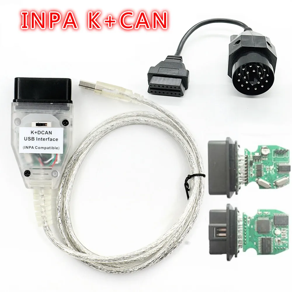 Для B-M-W INPA K + может с FT232RL чип переключателем для DCAN USB Интерфейс кабель 20pin |