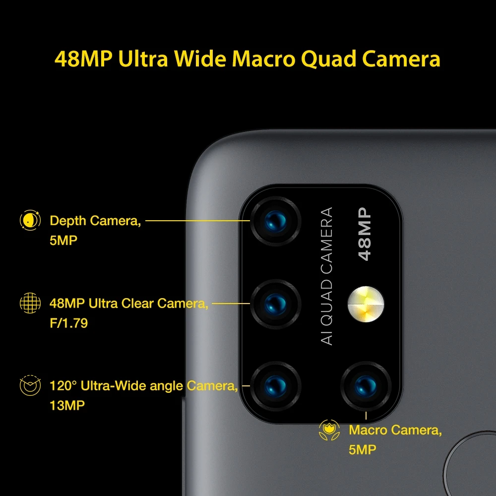 UMIDIGI Power 3 смартфон с 6 18-дюймовым дисплеем четырёхъядерным процессором Helio P60 ОЗУ 4