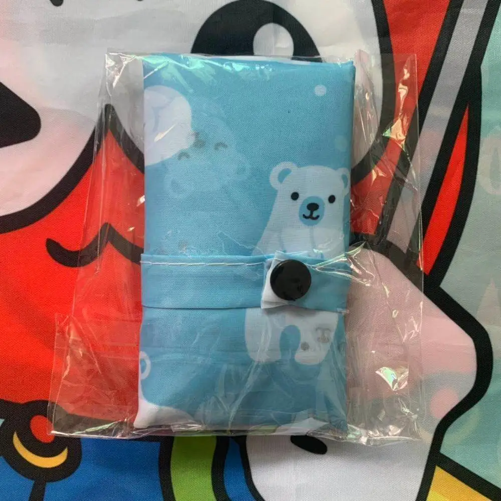 Сумка-шоппер Женская, многоразовая, складная, из ткани Оксфорд, на пружине, 2019