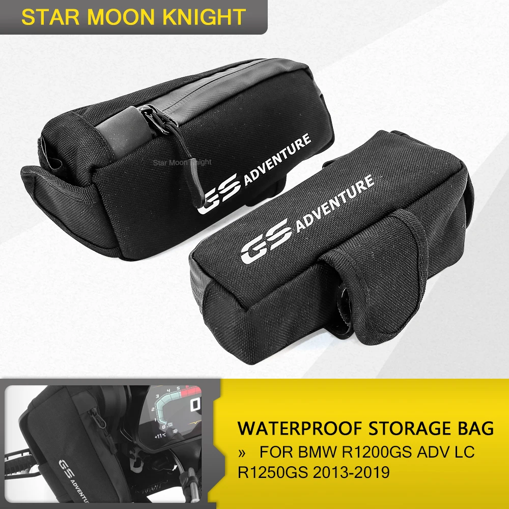 

FOR BMW R1200GS ADV LC R1250GS 2013 2014 2015 2016 2017 2018 2019 2020 Storage bag fairing bags Side windshield package R1250 GS