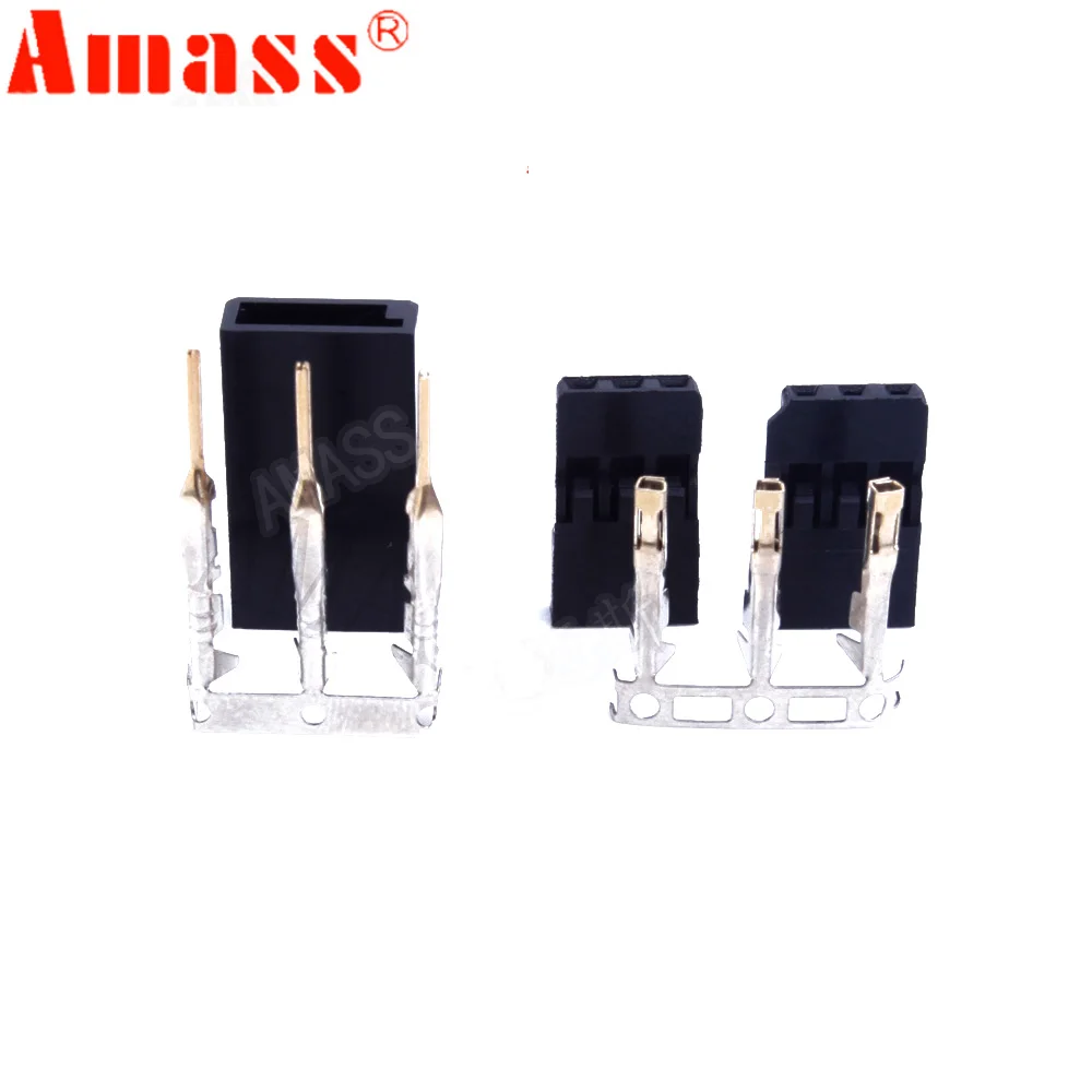 

100pair Male/ Female Connector For Futaba For RC Model, Servo Connector, Model Receiver Battery ESC Connection