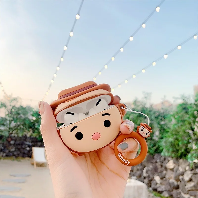 Чехол для наушников из силикагеля Airpods 1 2 3 Pro | Дом и сад