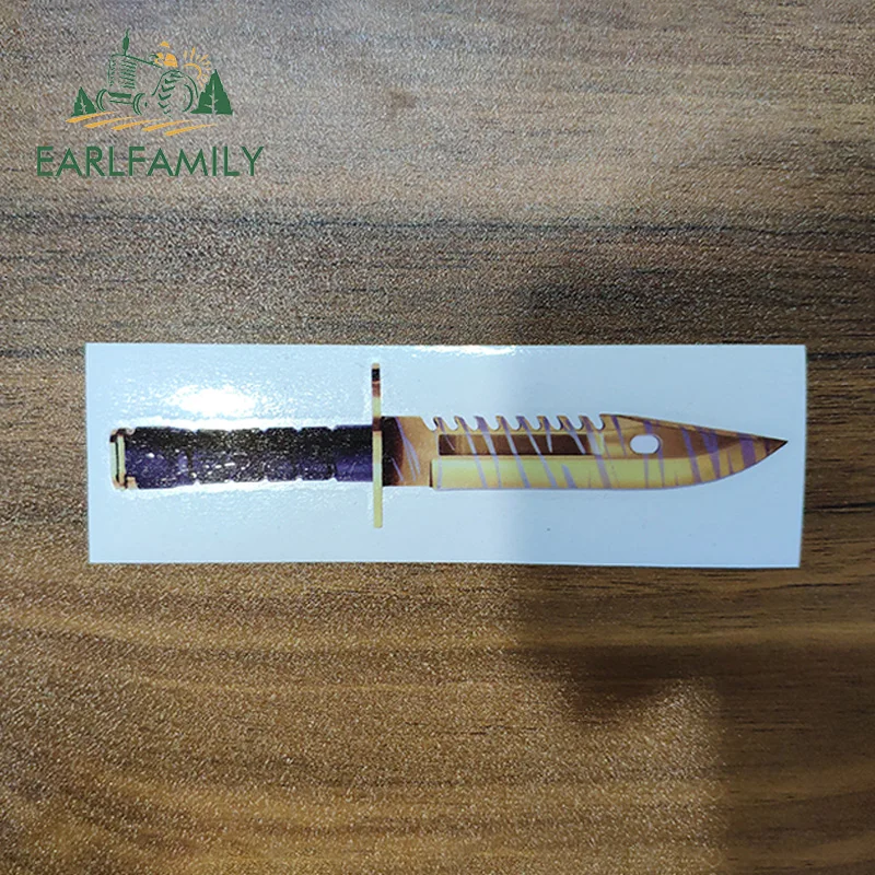 EARLFAMILY 13 см x для CSGO Skin M9 ножи Авто Наклейка сделай сам украшение бампера