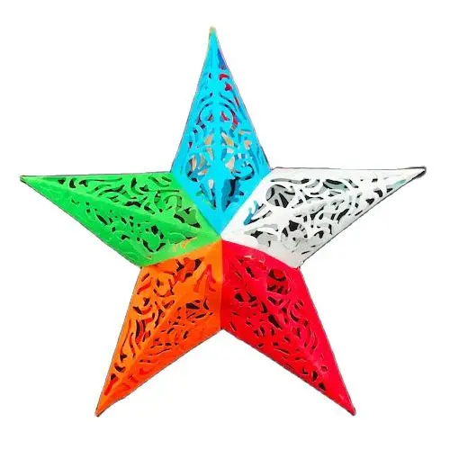 3D hallow out звезда травления металла высечки штампа из углеродистой стали для DIY