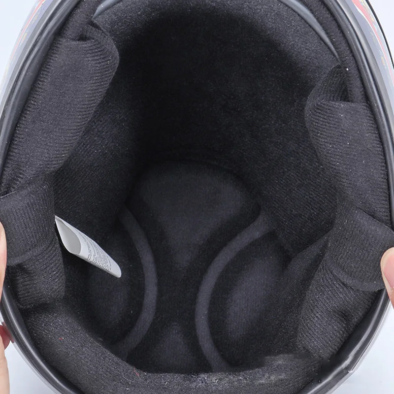 Детский мотоциклетный шлем Зимний для езды на мотоцикле все лицо один размер |