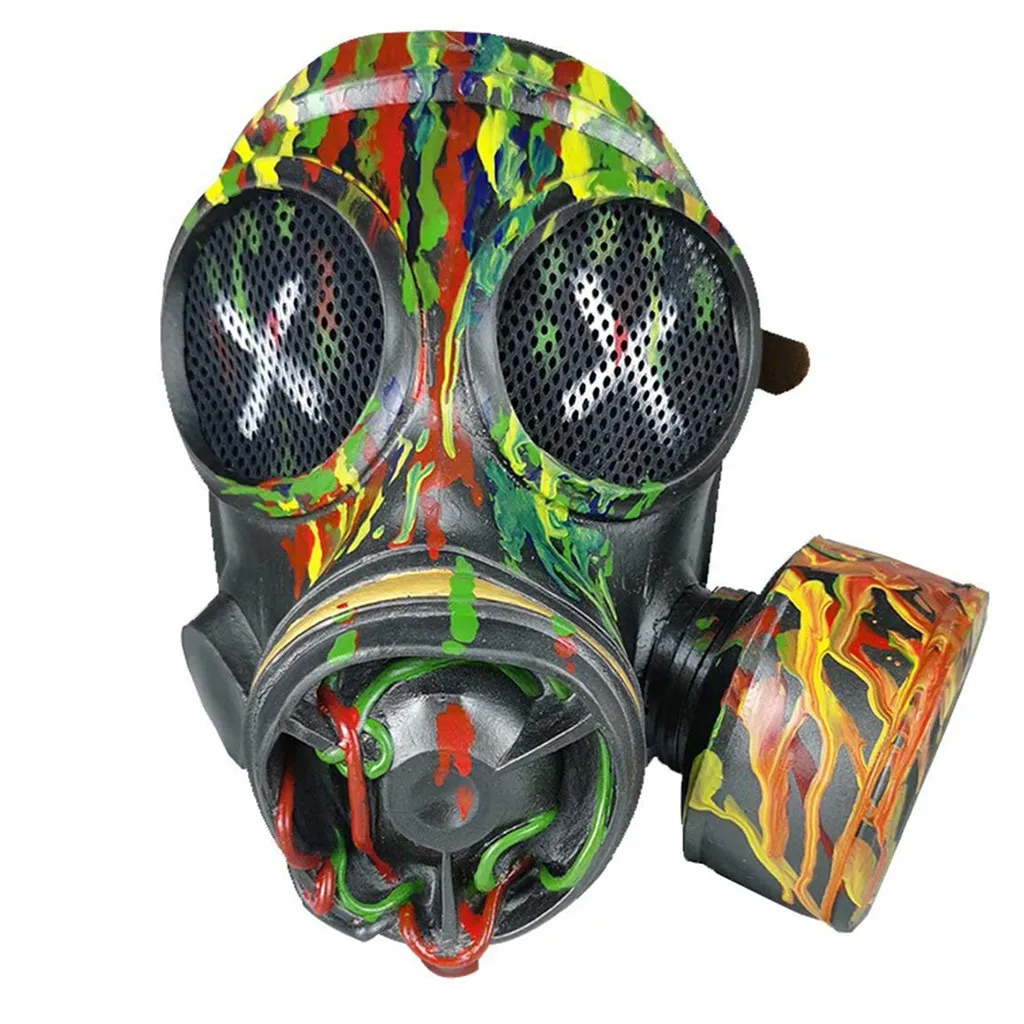 Страшно Жуткий Хеллоуин маска маскарад кукла из фильма ужасов газовая страшная