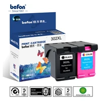 befon re manufactured 302xl cartridge replacement for hp 302 hp302 xl ink cartridge for deskjet 1110 1111 1112 2130 2131 2132
