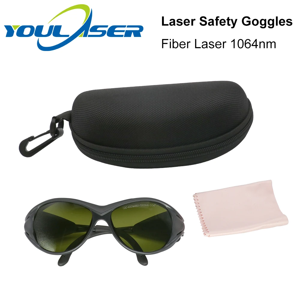 YOULASER 1064nm защитные очки для лазера 850-1300nm OD4 + CE волоконного | Инструменты