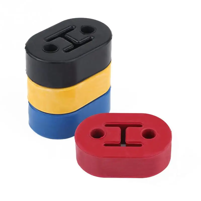 Автомобильная выхлопная труба 2 отверстия резиновые кронштейны вешалка втулка