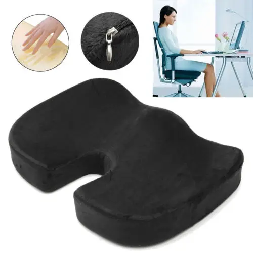 

Travel Seat Cushion Coccyx Orthopedic Memory Foam U Seat Massage Chair Cushion Pad Car Office Massage Cushion