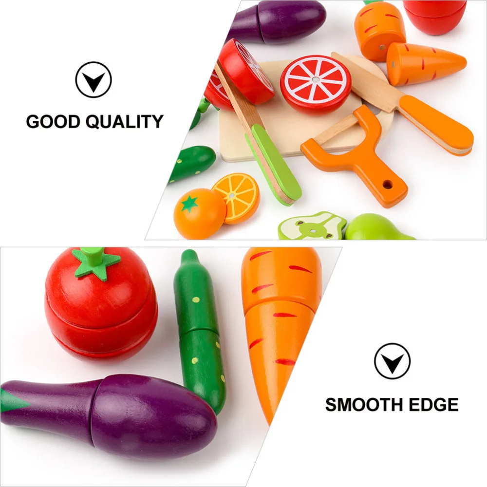 

1 Set/8pcs Child Simulation Vegetable Cognitive Toys Interactive Playthings