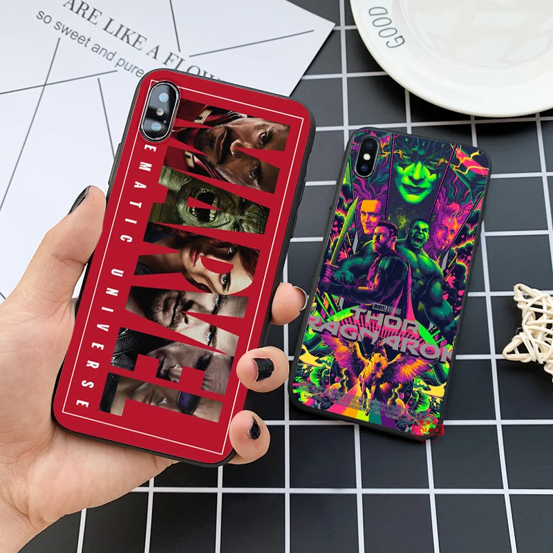 Marvel Comics logo DIY Printing Drawing Silicone Case for iPhone 5 5S 6 6S Plus 7 8 11 Pro X XS Max XR |
