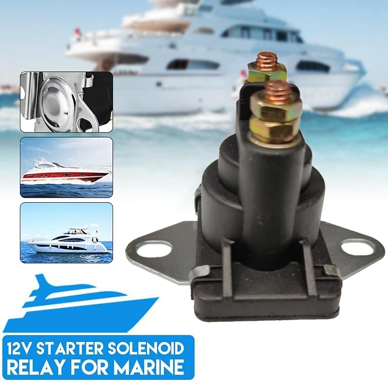 Морской стартер реле наклона/отделки соленоида для Mercruiser &amp Mercury 89-96158T 89-846070 12V |