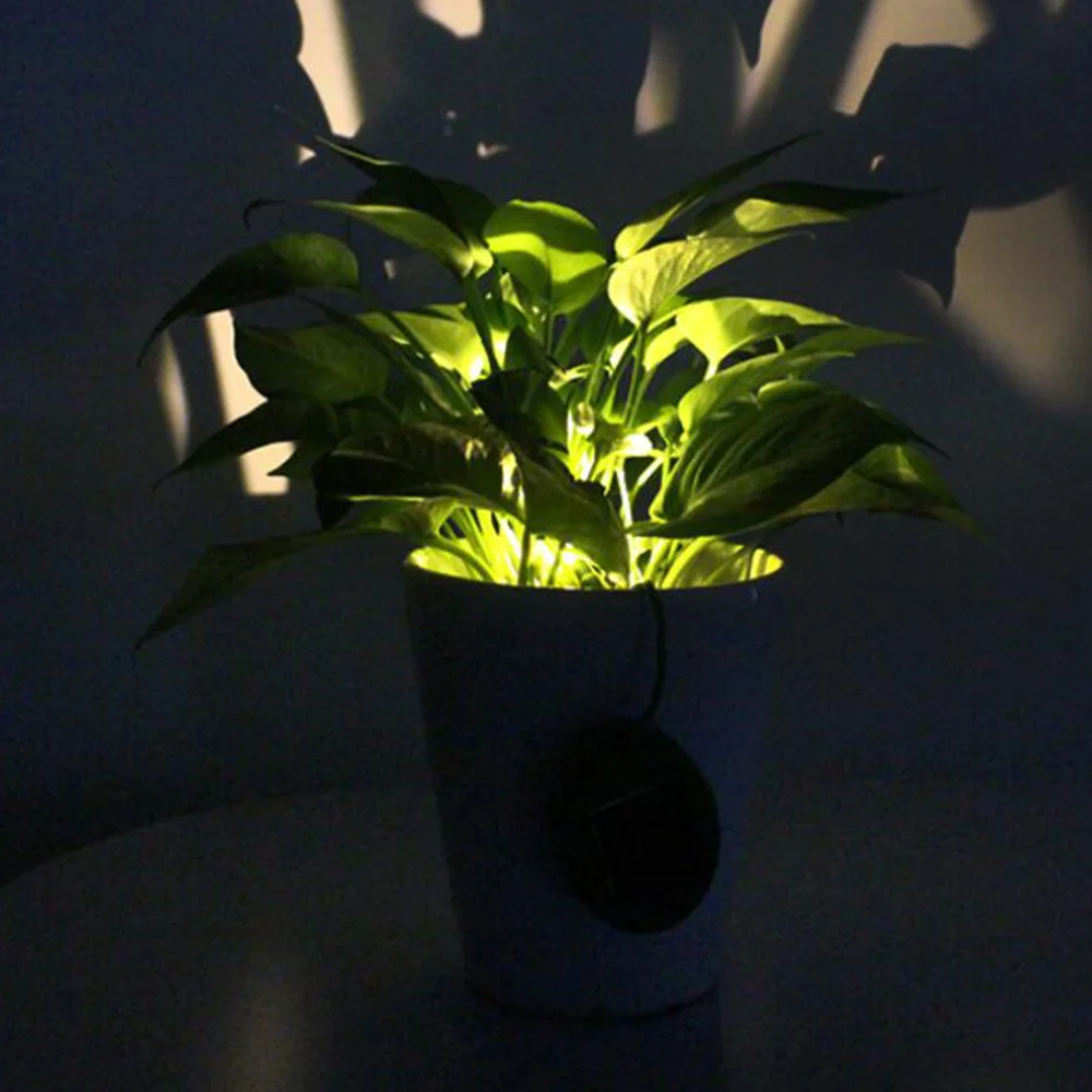 

Solar Powered Garden Light Waterproof Outdoor Light Flowerpot Landscape Light