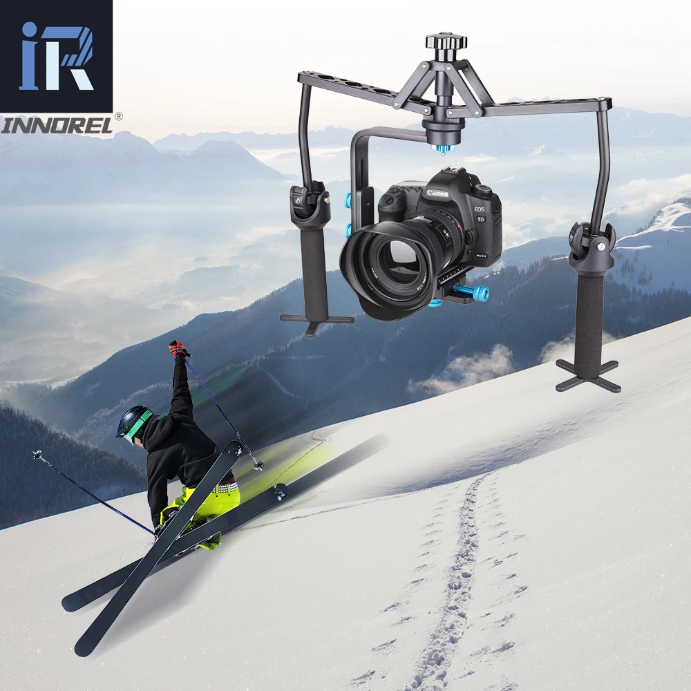 INNOREL ручной паук стабилизатор видео steadicam Rig для DSLR камеры Canon 5D2 5D Mark III 70D видеокамера Механическая Steadycam