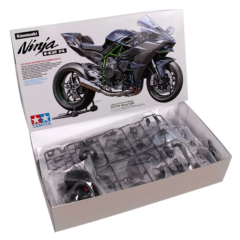 

Статический сборный Мотоцикл Kawasaki Ninja H2R 1/12, 14131 г., Tanaka