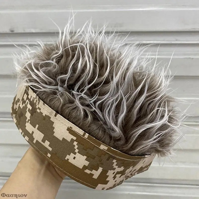 Мужская/Женская Спортивная Шапка-бини в стиле панк-рок |