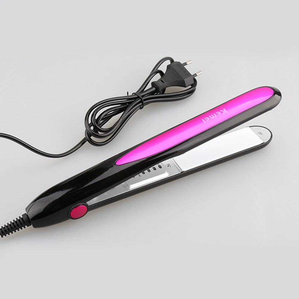 hair straightener straightening Iron pranchas de cabelo curling irons styling tools curler professional ionic flat iron KM-532 | Красота и