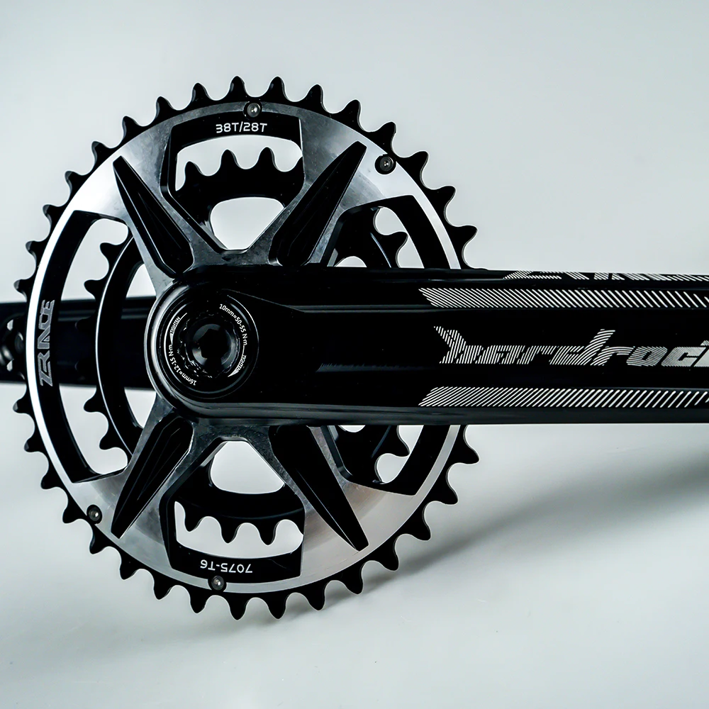 ZRACE кривошипы HARDROCK 2x10 11 12 скоростной усилитель Кривошип Орлан зуб для MTB XC/TR/DH/FR 170 /