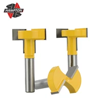 t sloting router bit 8mm shank t type slotting cutter for woodworking engraving tools tenon miling cutter wood router bits