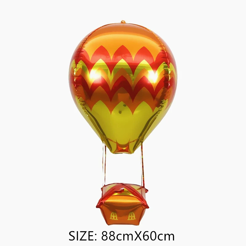 Мультфильм 4D на воздушном шаре Rocket из алюминиевой фольги воздушный шар с