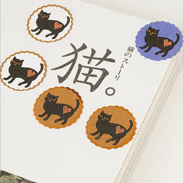 Художественные бронзирующие наклейки в японском стиле с перьями вишневым