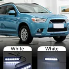 Светодиодные дневные ходовые огни DRL для MITSUBISHI OUTLANDER SPORT RVR ASX 2010-2012, 2 шт.
