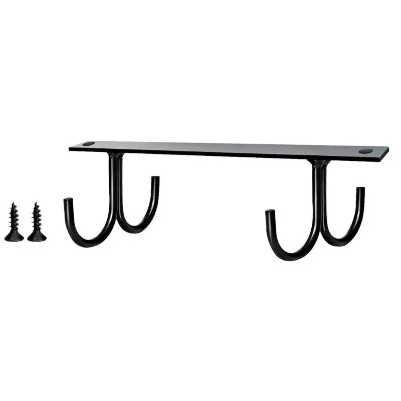 

Kitchen Cup Holder Mug Rack Under Cabinet 4 Hooks Under Shelf Display Hanging HX6D