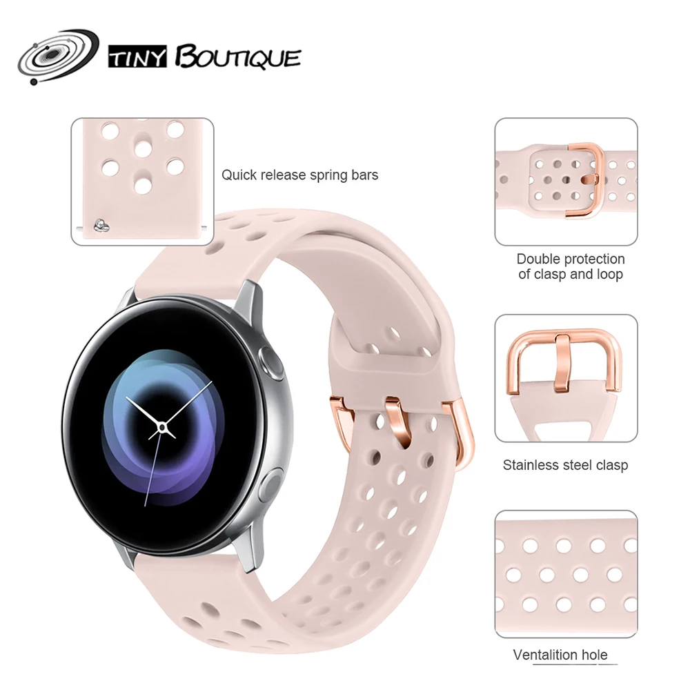 

20 22mm Samsung Gear S3 Frontier Classic Watch Band 22mm Silicone Sport Replacement Men women Bracelet Strap for Amazfit Bip 20