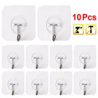 Прочные самоклеящиеся крючки, водонепроницаемая прозрачная настенная вешалка для дверных наклеек, крючок на присоске, Тяжелая подставка для чашек, присоска для кухни