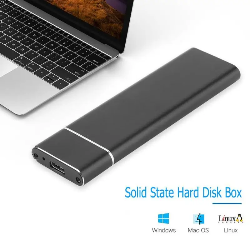 M2 SSD чехол NVME корпус USB3.1 GEN2 10 Гбит/с M.2 к USB Type C 3 1 адаптер для PCIE M/B Ключ диск коробка
