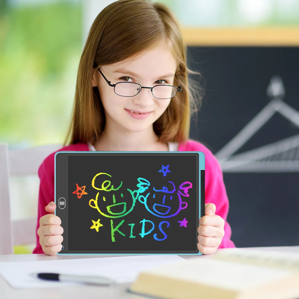 ЖК-дисплей доска для записей 12 дюймов красочные Экран электронные письма и