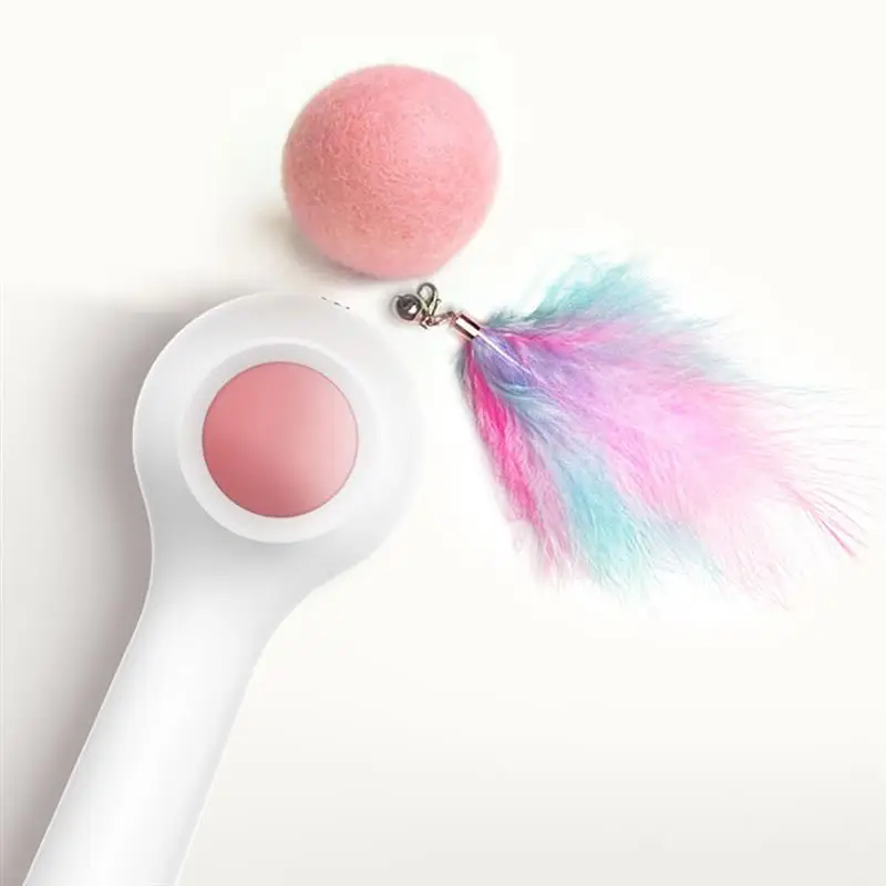 Интерактивная игрушка для кошек выдвижная жесткая Усиленная нейлоновая веревка