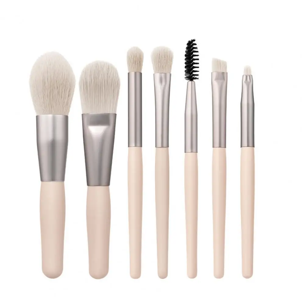 

7 шт. кисть для консилера, портативные изысканные искусственные Фотоэлементы для красоты, Кисть для макияжа глаз, кисть для теней, инструмен...