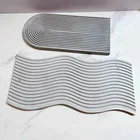 Силиконовая форма для речного бетона, подставка из смолы, форма для цемента, форма для бетона, подставка для фруктов, форма для радужного лотка, форма для подсвечника